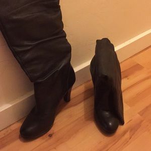 Michael Kors Leather Knee-High Boots